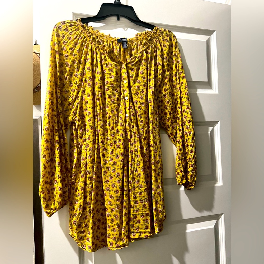 Yellow Chaps blouse